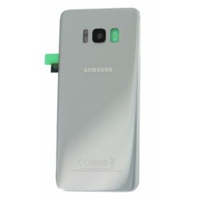 Samsung G950F Galaxy S8 bakside sølvgrå (Arctic silver) (brukt grade B, original)