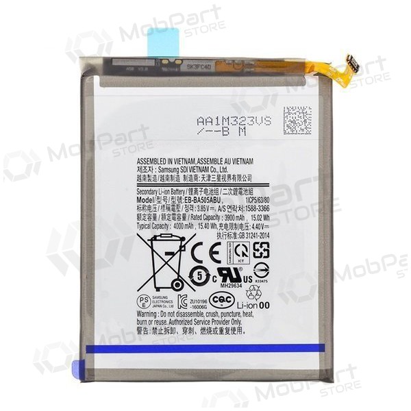 Samsung A505 Galaxy A50 2019 / A305 Galaxy A30 2019 (EB-BA505ABU) batteri / akkumulator (4000mAh)