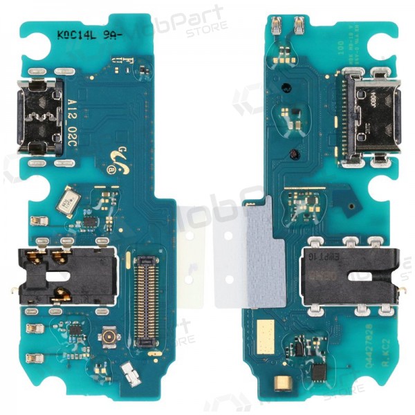 Samsung A125 Galaxy A12 2020 ladekontakt og mikrofon med flex (service pack) (original)