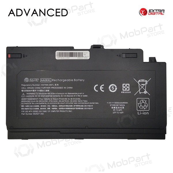 HP AA06XL, 8300mAh bærbar batteri, Advanced