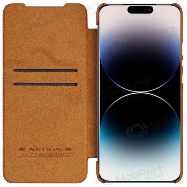 Deksel / etui Nillkin Qin Pro Leather Samsung A546 A54 5G brun