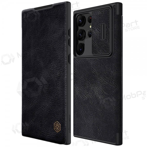 Deksel / etui Nillkin Qin Pro Leather Samsung S916 S23 Plus 5G svart