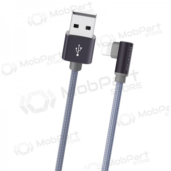 USB kabel Borofone BX26 Lightning 1.0m (grå)