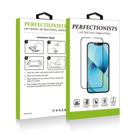 LCD apsauginis stikliukas 2.5D Perfectionists Apple iPhone 15 svart