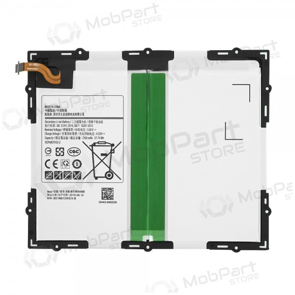 Samsung Galaxy Tab A 10.1 (2016) 9.6 batteri, akumuliatorius (EB-BT585ABE)