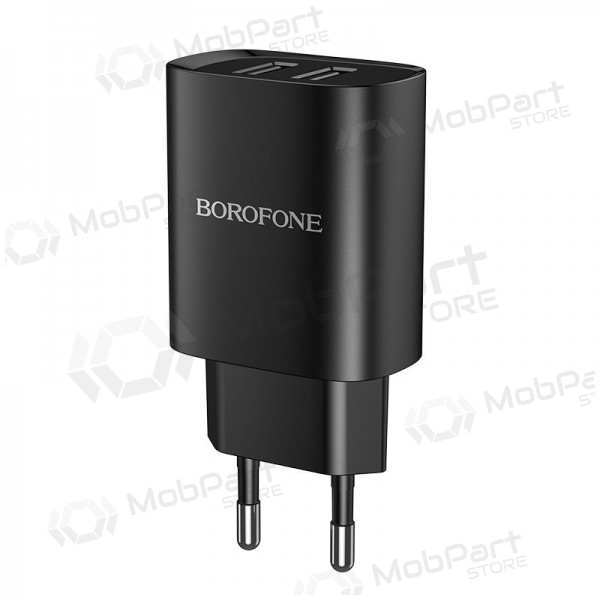 Lader Borofone BN2 2xUSB 2.1A (svart)