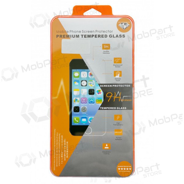 Samsung A146 Galaxy A14 5G herdet glass skjermbeskytter "Orange"