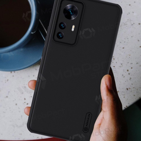 Xiaomi Redmi Note 12 Pro 5G / Poco X5 Pro deksel „Nillkin Frosted Shield“ (svart)