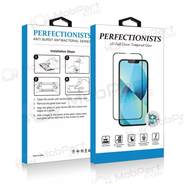 Samsung A405 Galaxy A40 herdet glass skjermbeskytter "5D Perfectionists"