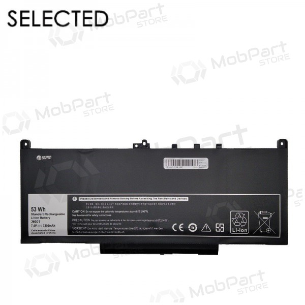 DELL J60J5, 7200mAh bærbar batteri, Selected