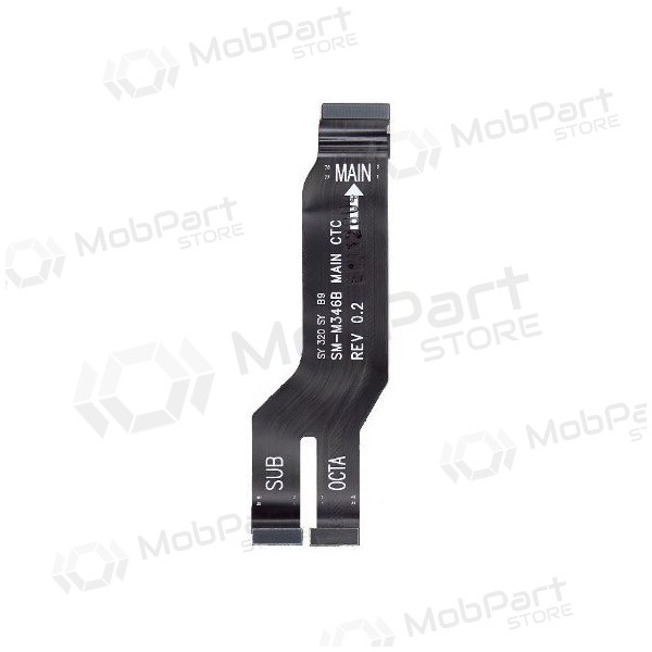 Samsung M346 Galaxy M34 5G pagrindinė flex kabel-kontakt (SUB-OCTA) (service pack) (original)