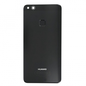 Huawei P10 Lite bakside svart (Graphite Black) (brukt grade A, original)