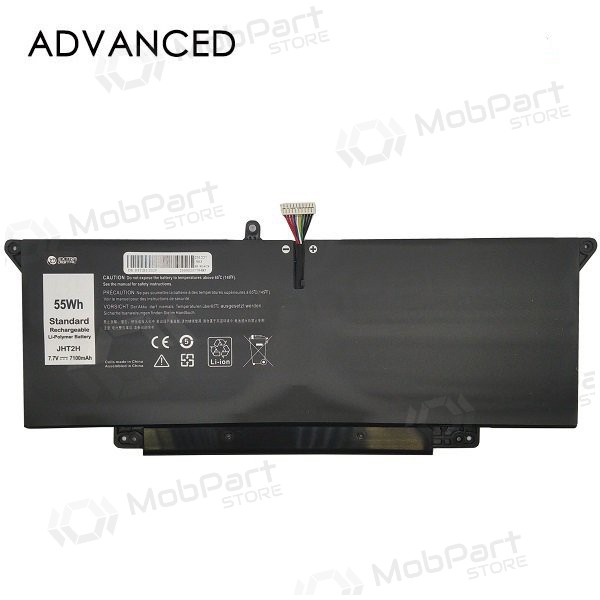 DELL JHT2H, 7100mAh bærbar batteri, Advanced