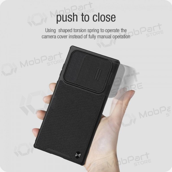 Xiaomi Redmi Note 12 Pro 5G / Poco X5 Pro deksel „Nillkin Textured Case“ (svart)