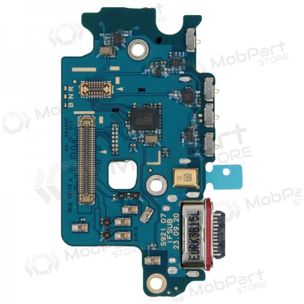 Samsung S921 Galaxy S24 ladekontakt og mikrofon med flex (service pack) (original)