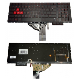 HP Omen 15-ce016na tastatur (US) (med belysning)