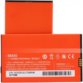 Xiaomi Mi 2 / Mi 2S / M2S (BM20) batteri / akkumulator (2000mAh)