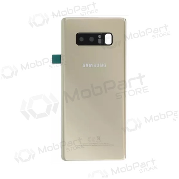 Samsung N950F Galaxy Note 8 bakside gyllen (Maple Gold) (brukt grade C, original)