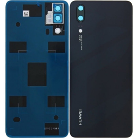 Huawei P20 bakside (svart) (service pack) (original)