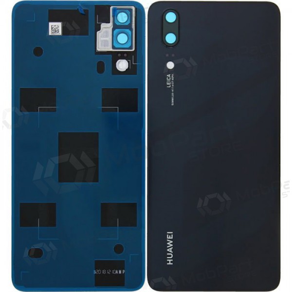 Huawei P20 bakside (svart) (service pack) (original)