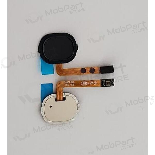 Samsung A405 Galaxy A40 2019 flex kabel-kontakt with black fingerprint