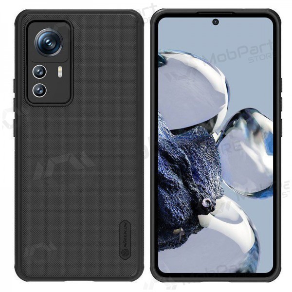 Xiaomi Redmi Note 12 Pro 5G / Poco X5 Pro deksel „Nillkin Frosted Shield“ (svart)