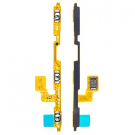 Samsung Galaxy A105 A10 2019 / A202 A20e 2019 / M205 M20 2019 on / off låseknapp flex kabel-kontakt (service pack) (original)