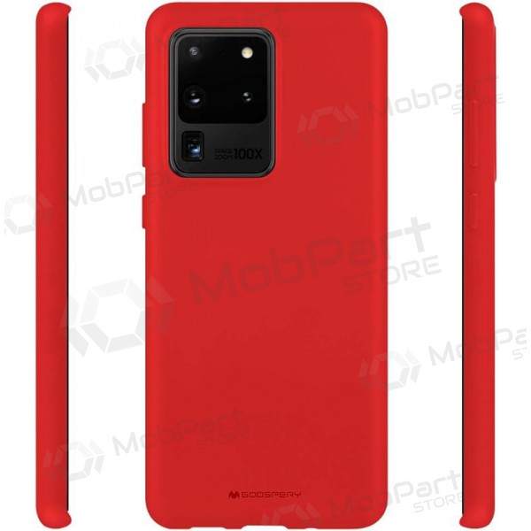Samsung S918 Galaxy S23 Ultra 5G deksel / etui Mercury Goospery "Soft Feeling Jelly Case" (rød)