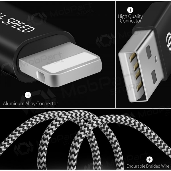 USB kabel Dux Ducis K-ONE Lightning FastCharging 2.0m