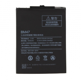 Xiaomi Redmi 3 / 3S / 4X (BM47) batteri / akkumulator (4000mAh)