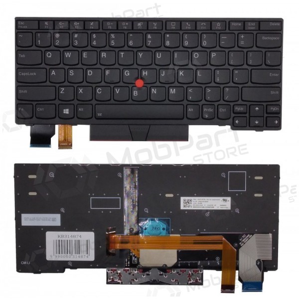 LENOVO Thinkpad X13 tastatur (US) (med belysning)